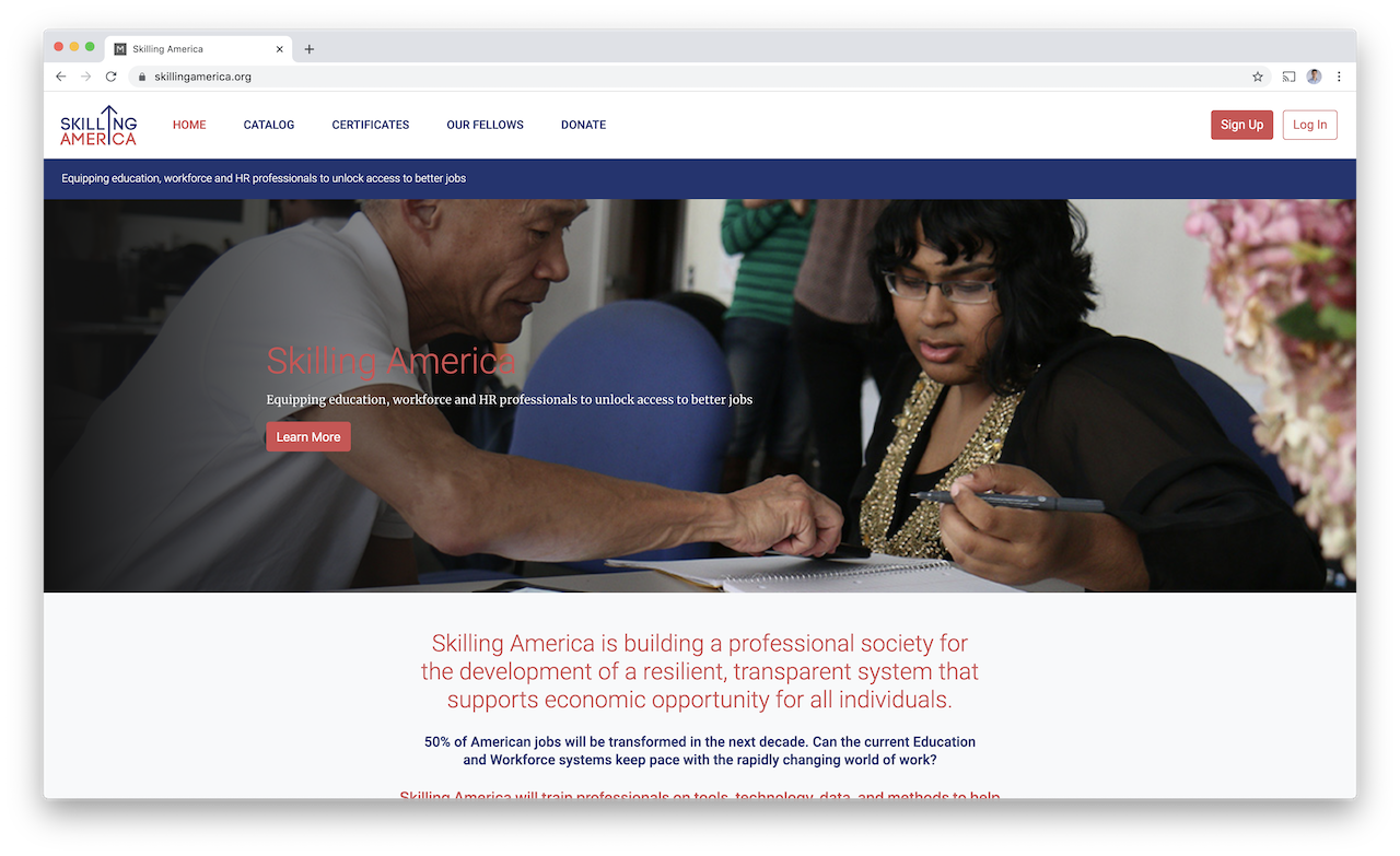 E-learning portal to upskill and enhance the Career Coaching community.