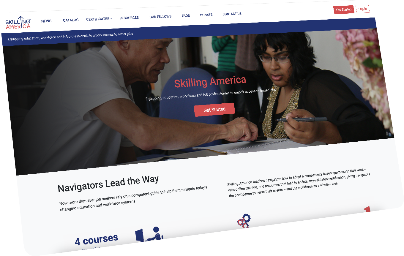 Skilling America platform
