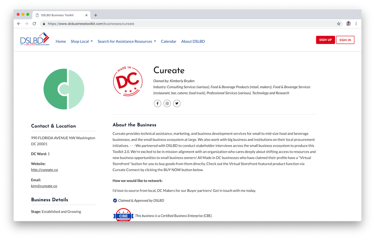 List of job seekers available to employers